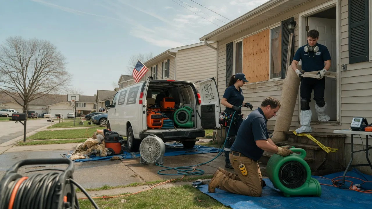 Water Damage Restoration in Indian Trail, NC near me